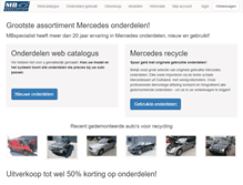 Tablet Screenshot of nl.mbspecialist.com