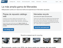 Tablet Screenshot of mbspecialist.do